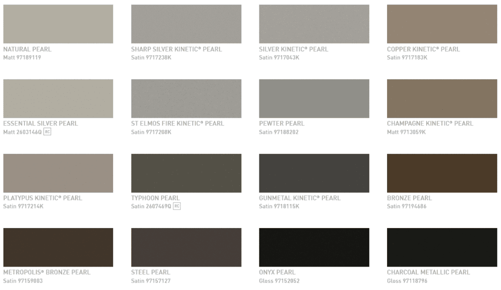 Dulux dark bronze powder coat discount